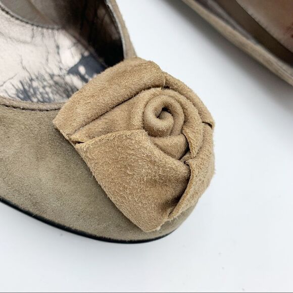 SOFFT Soft Suede Fontenella Rose Vintage Vibe Boho Comfort Pump Sz 7 - Picture 9 of 16